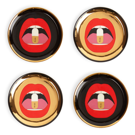 Full Dose Coasters S/4 by Jonathan Adler