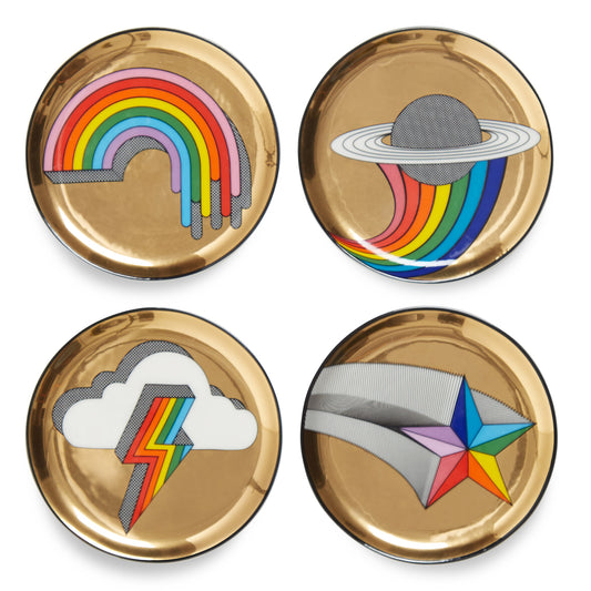 POP! Rainbow Coasters S/4 by Jonathan Adler