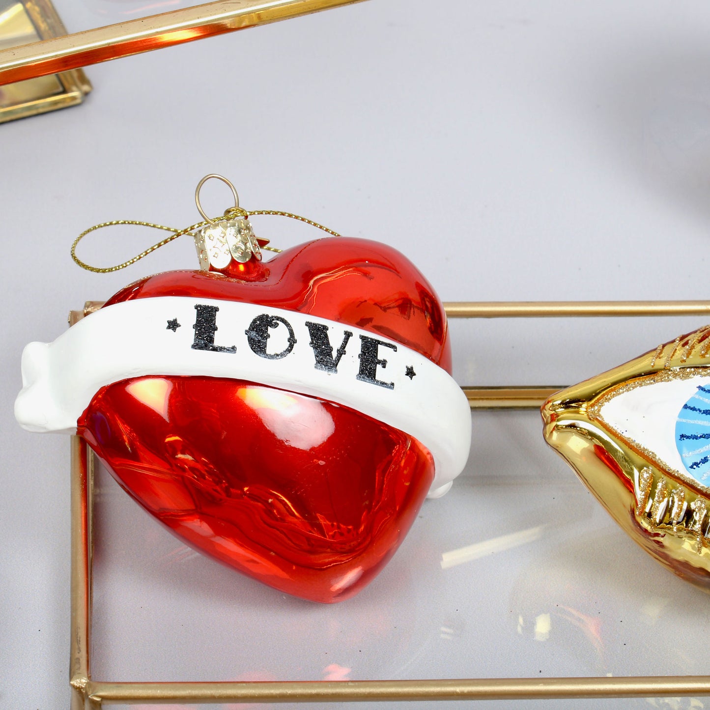 'Love' Heart Tree Decoration