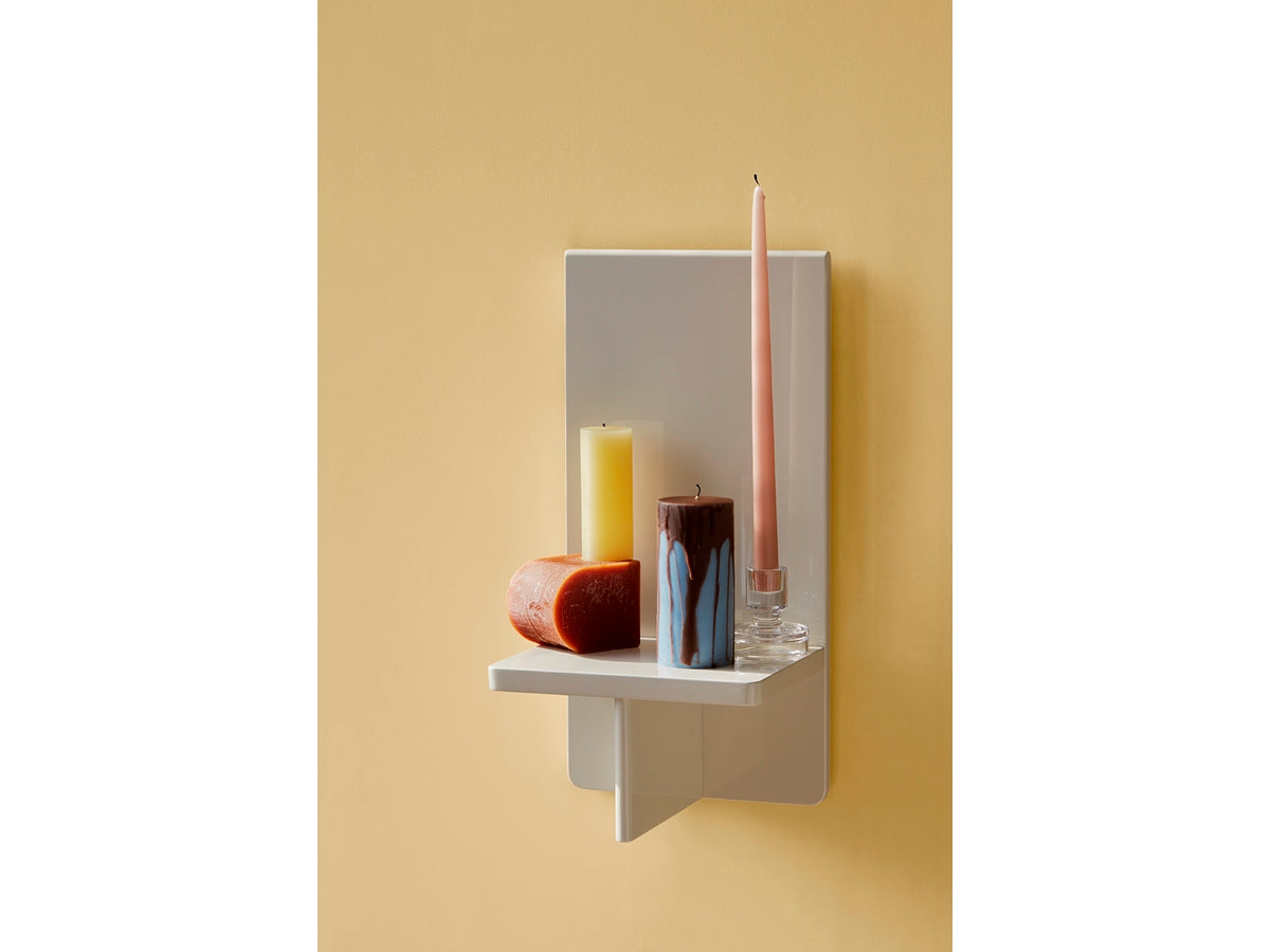 'Peach Pink' Tall Tapered Candles - Boxed
