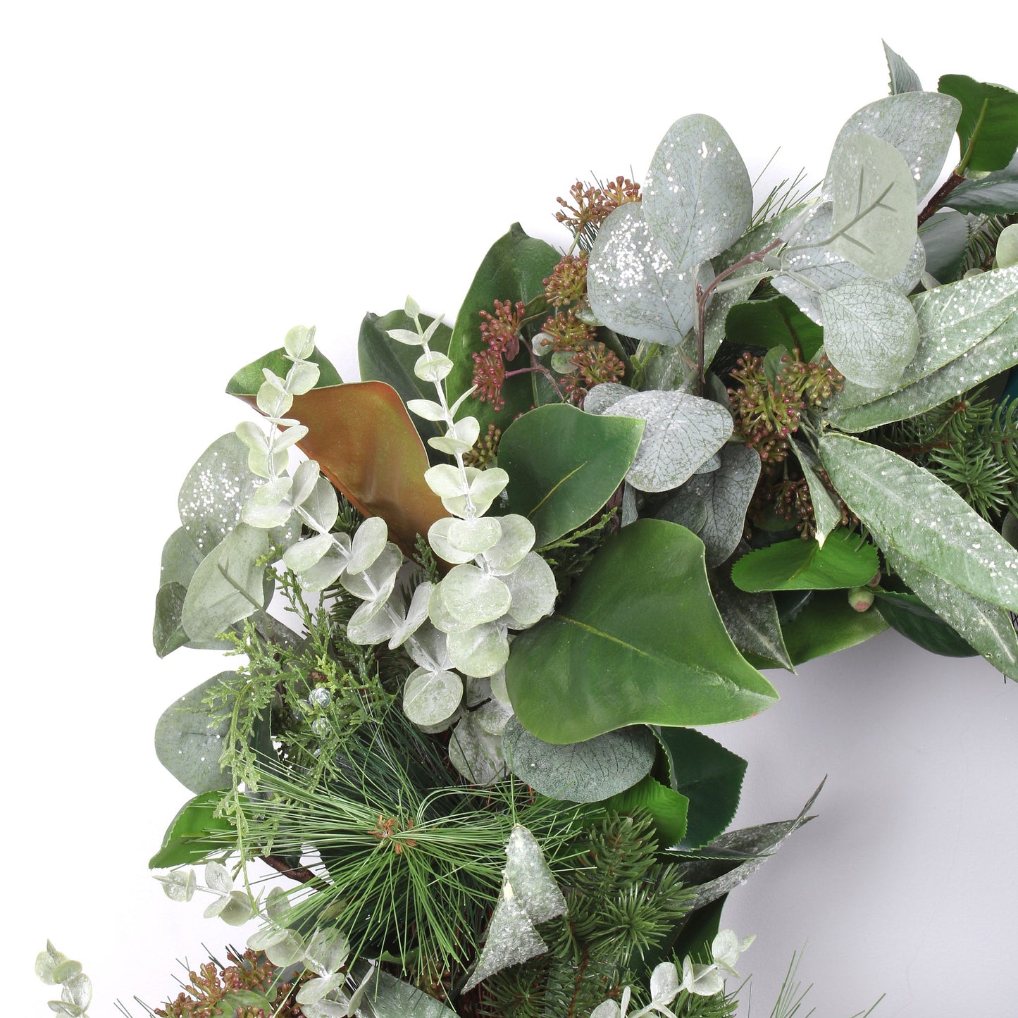 Luxury Frosted Eucalyptus Wreath