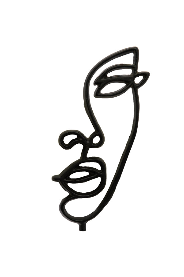 Feminine Face Wall Decor