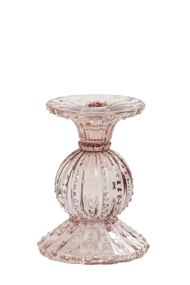 Light Pink Candle Holder