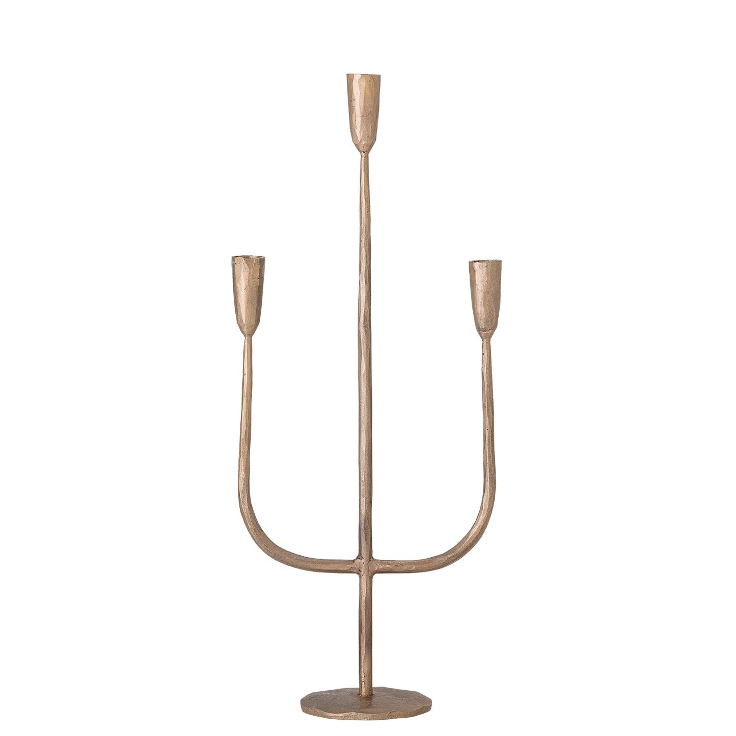 Triple Brass Candelabra