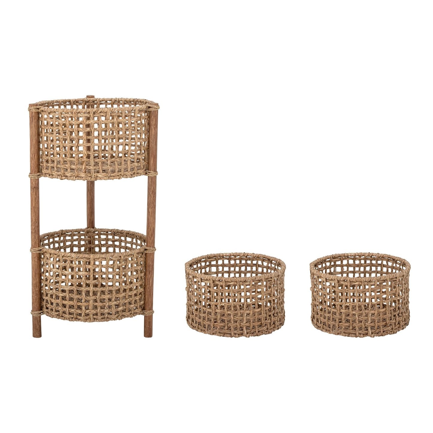 Quattro Rattan Storage Caddy