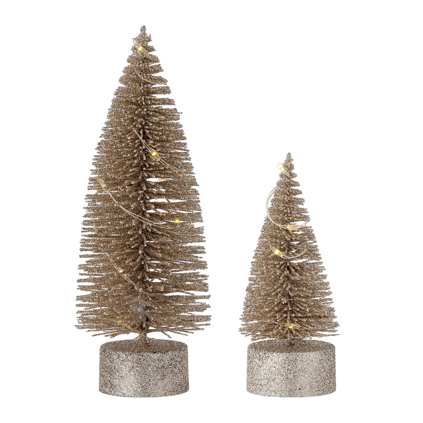 Gold Sparkle Christmas Tree set