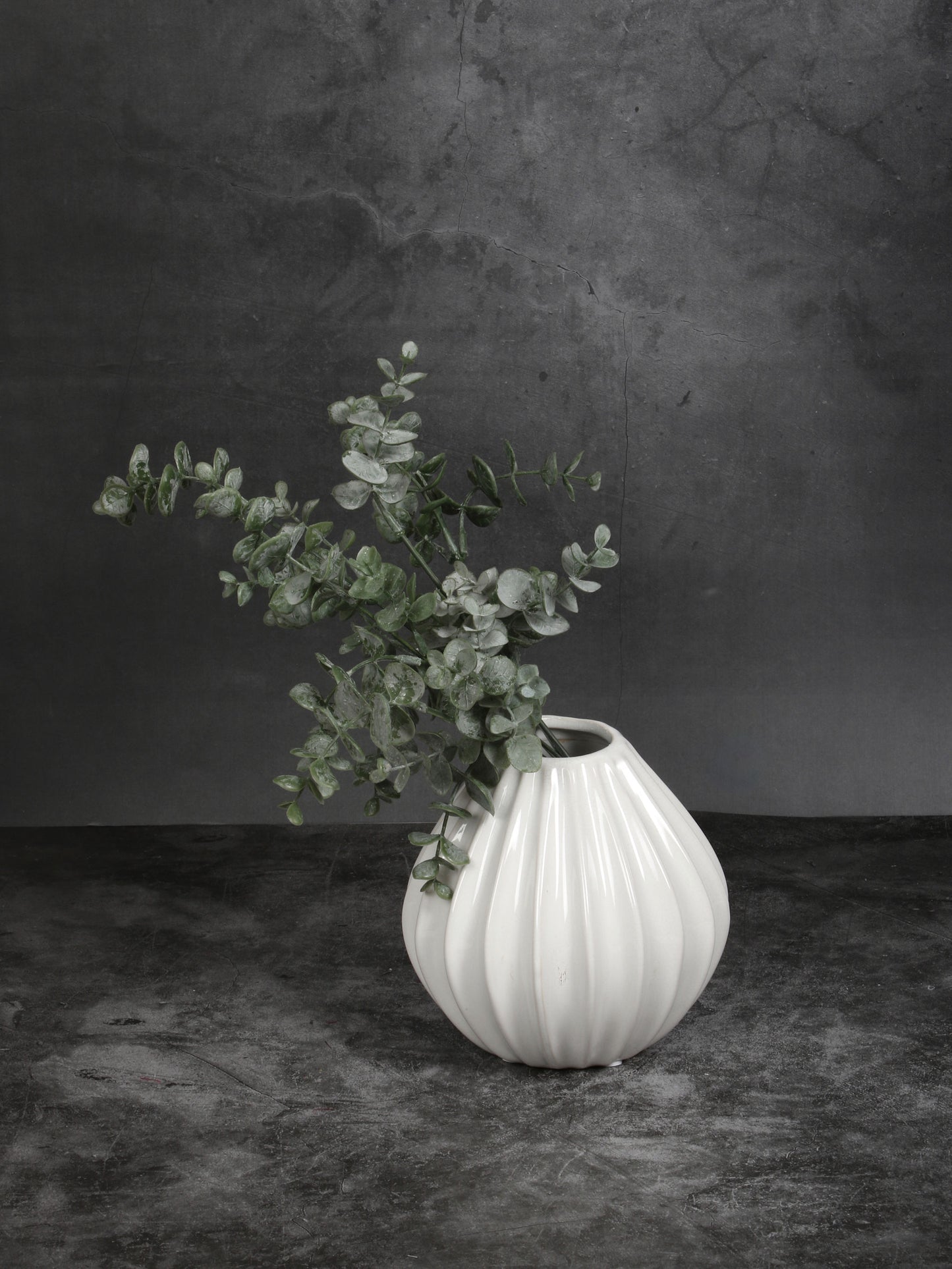 White Onion Vase - Small