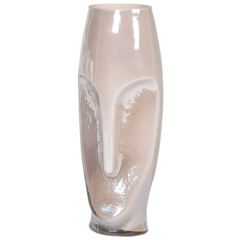 Pearlescent Face Vase