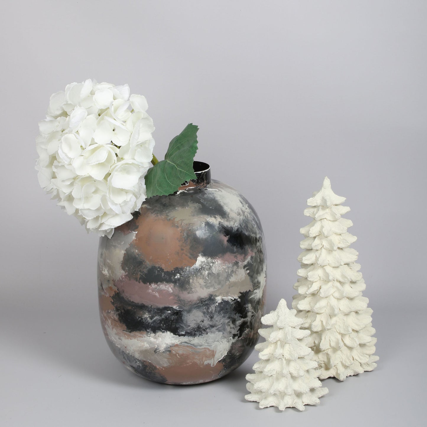 'Thyra' Iron Vase