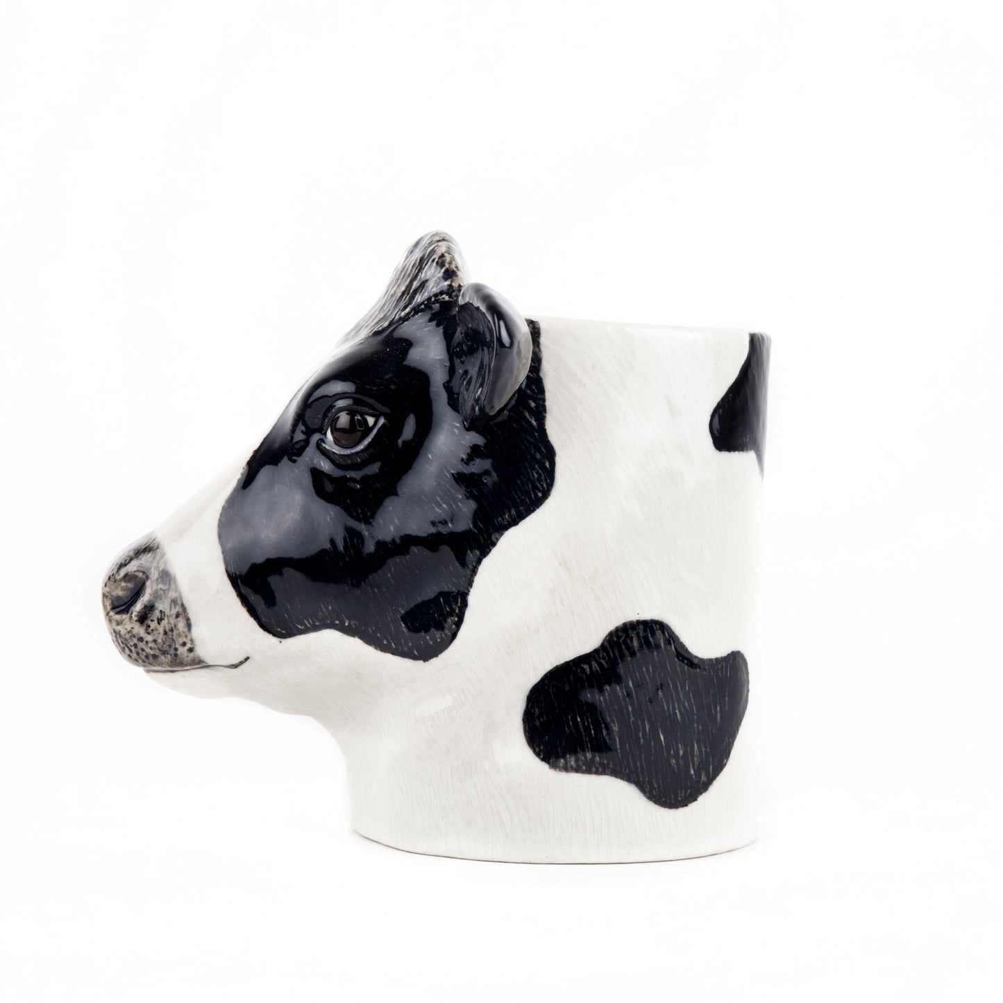 Friesian Cow Pen Pot