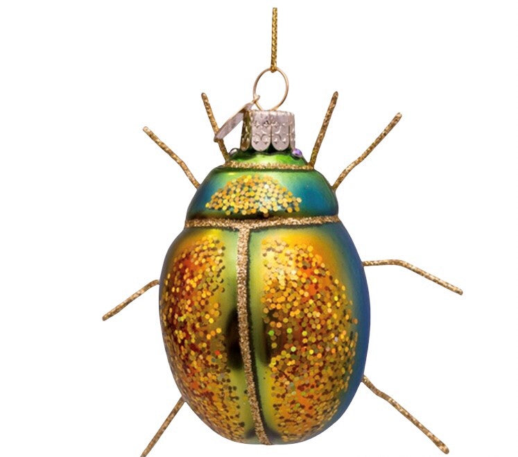 Green Scarabee Christmas Tree Decoration