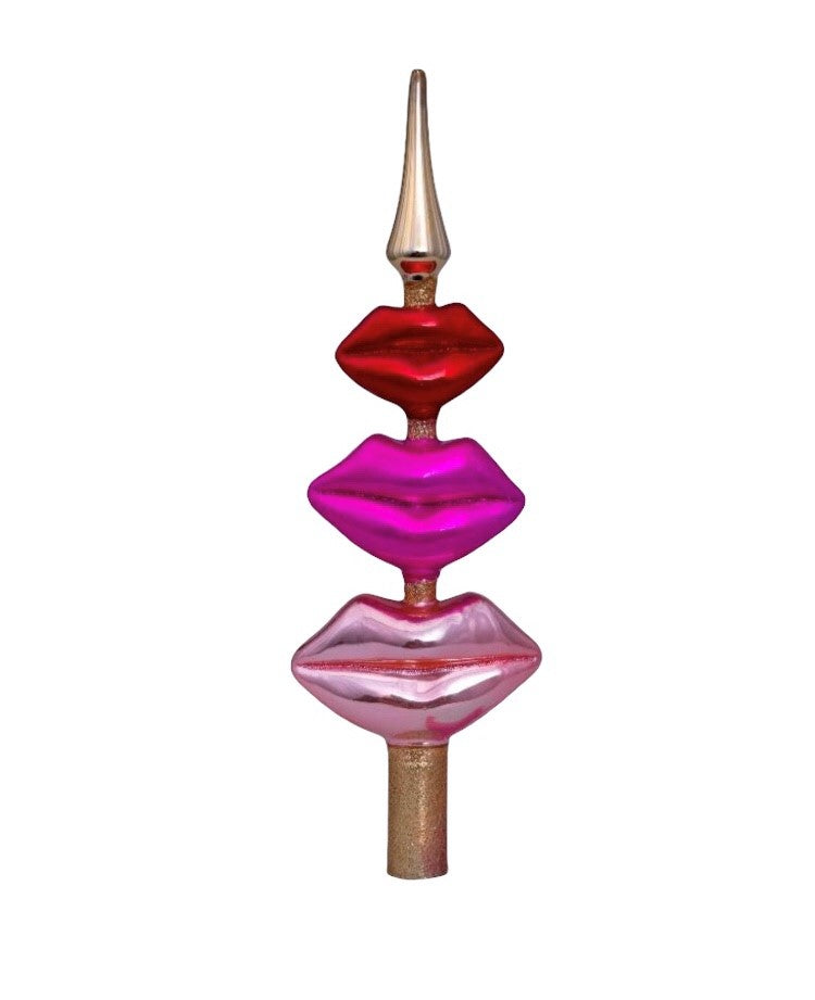 Sexy Lips Tree Topper - Gift Boxed