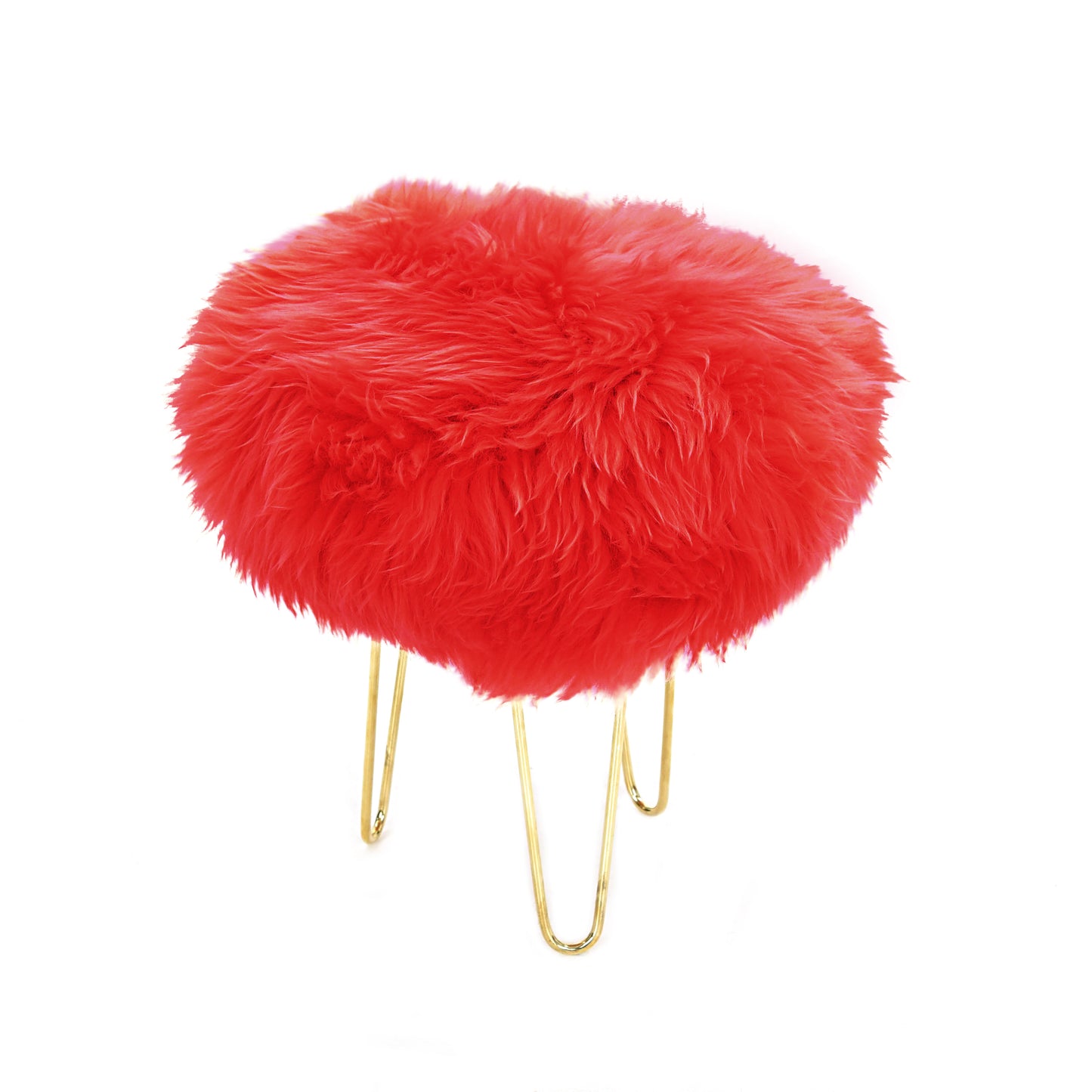 Nina Stool - Peachy Fuchsia