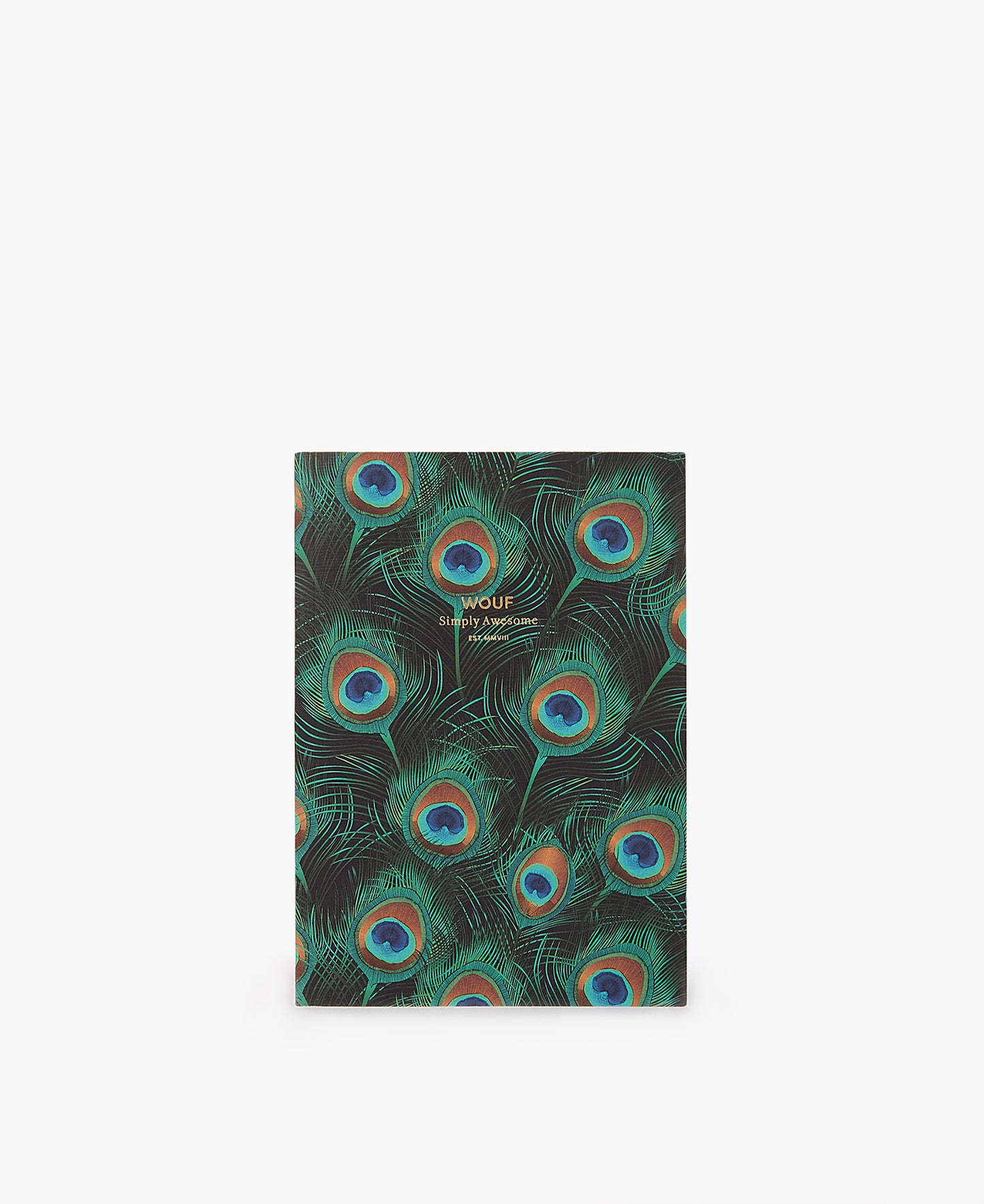 Notebook 'Peacock' A5