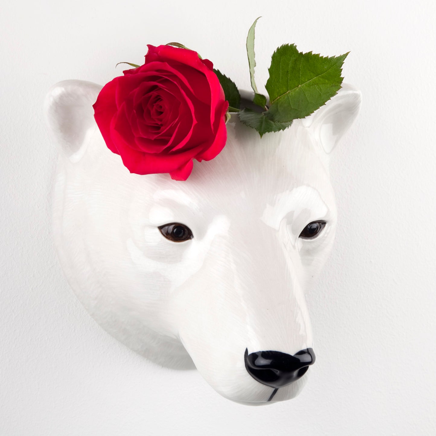Polar Bear Wall Vase Large