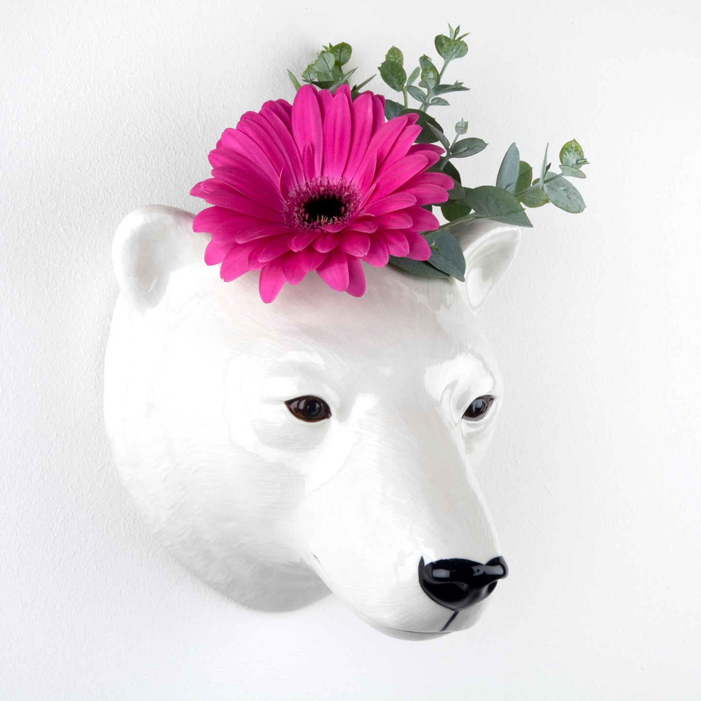 Polar Bear Wall Vase Large