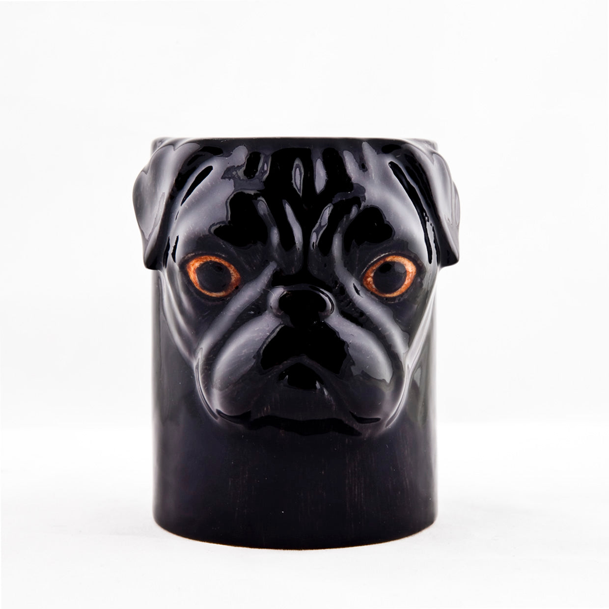 Pug Pen Pot Black