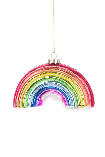Glass Rainbow Bauble