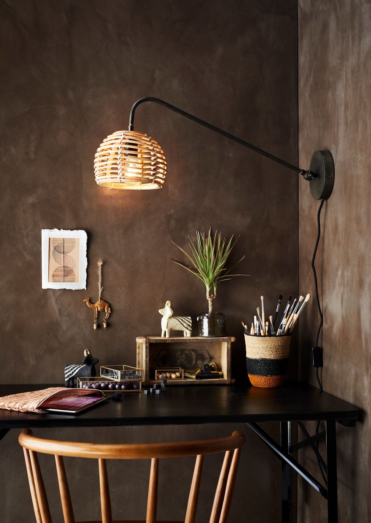 Rectangular Glass Trinket Trays S/2