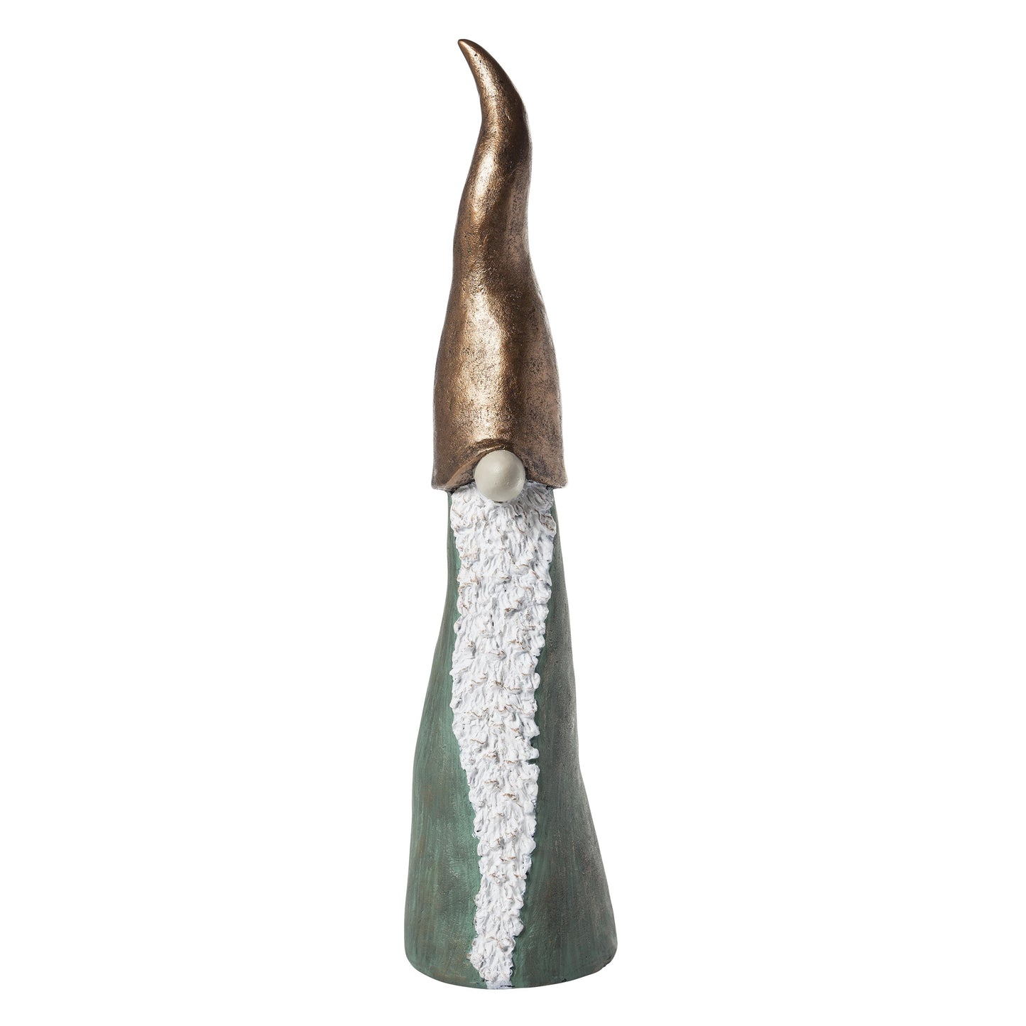 Santa Tall metal Green 51cm