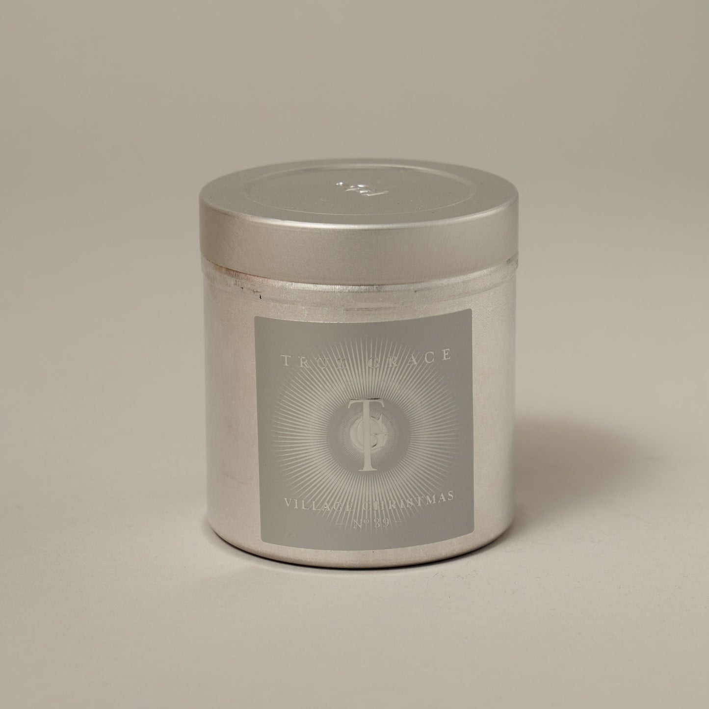 Village Christmas Tinned Candle