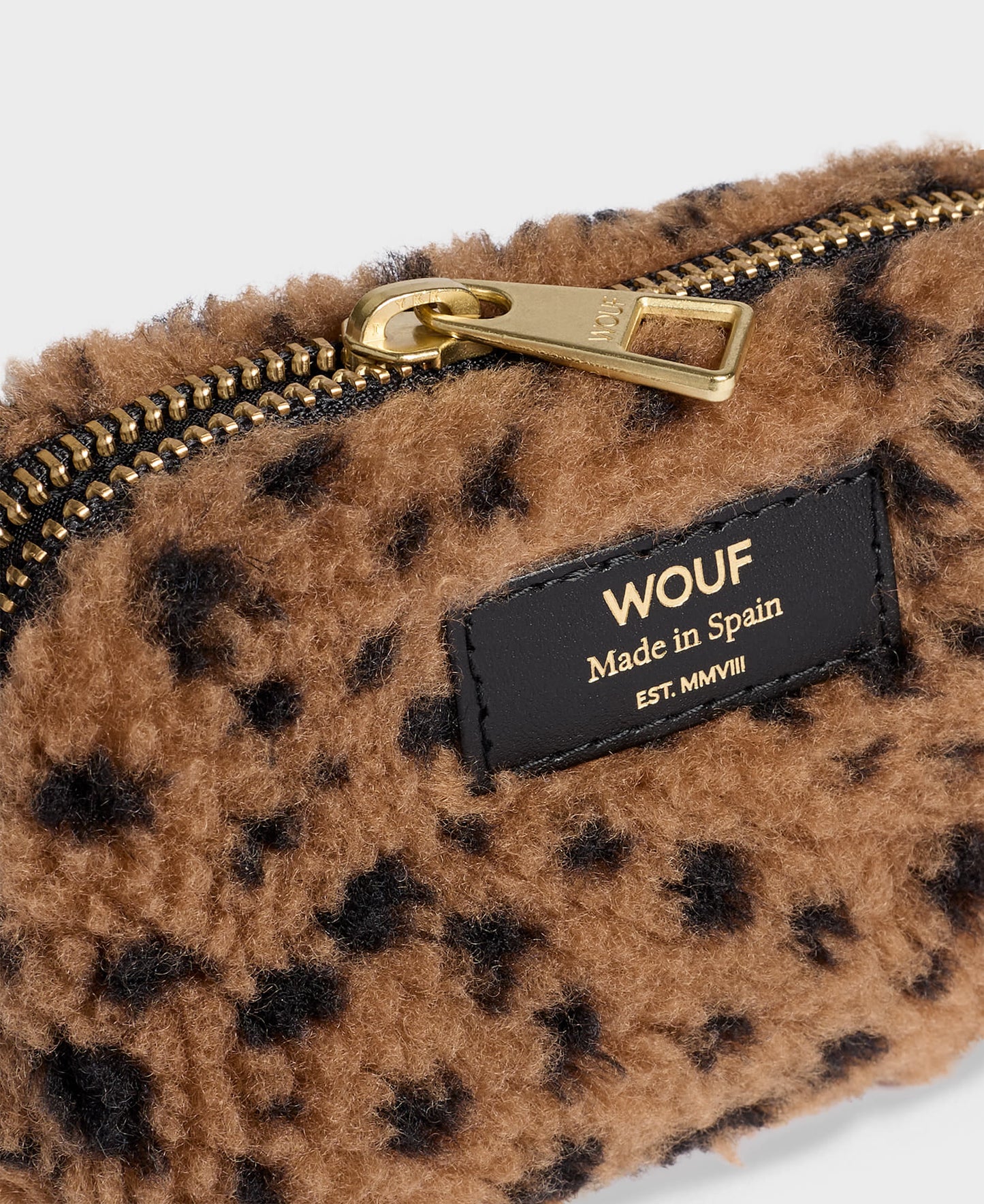 Teddy Coin Purse 'Toffee Leopard’