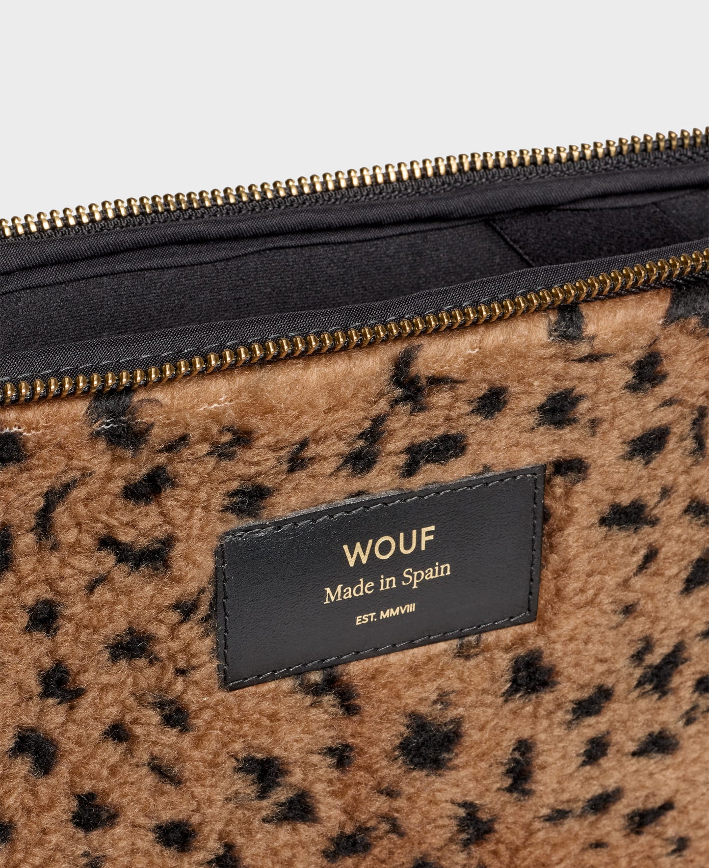 Laptop Sleeve 13" 'Toffee Leopard'