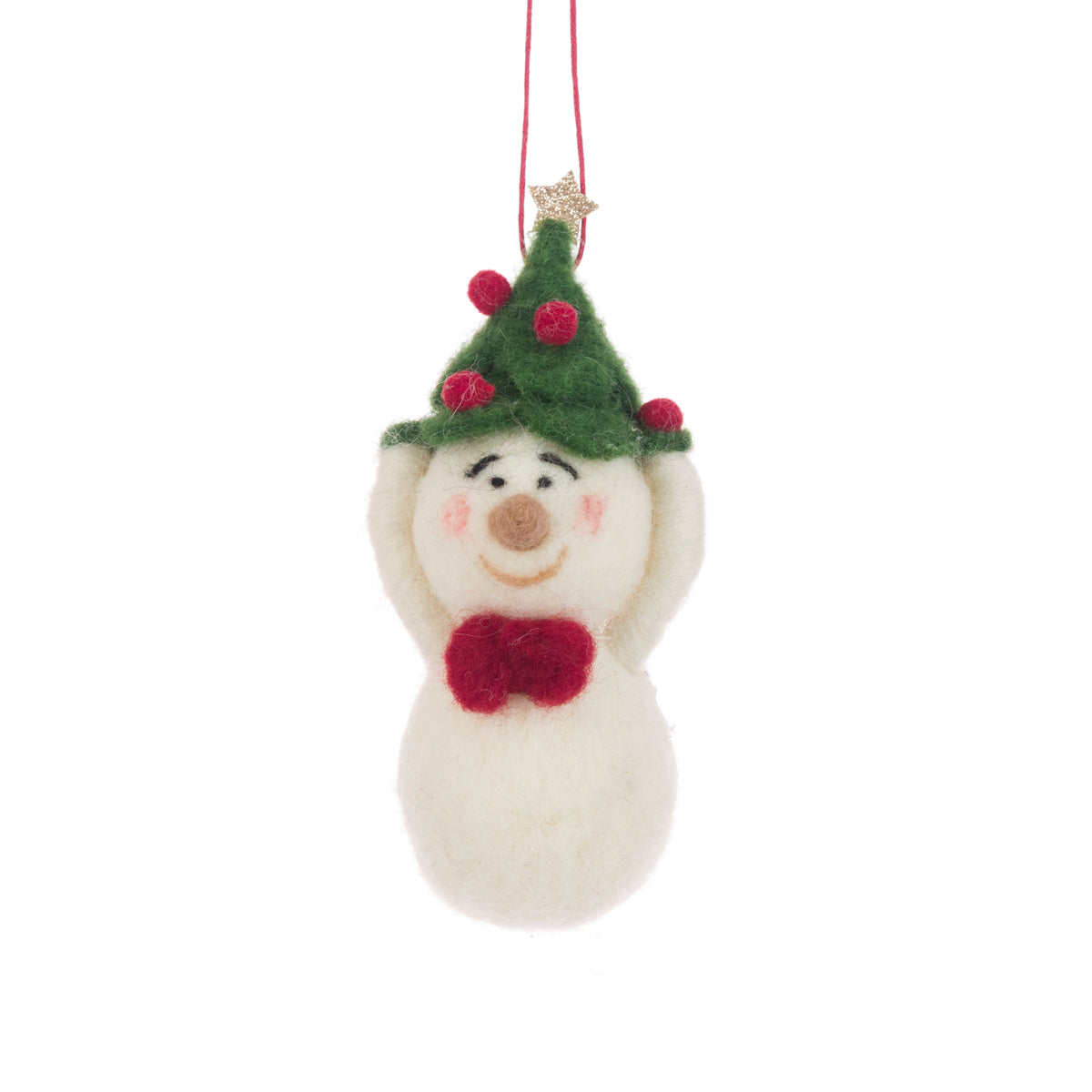 Felt Snowman Tree Decoration