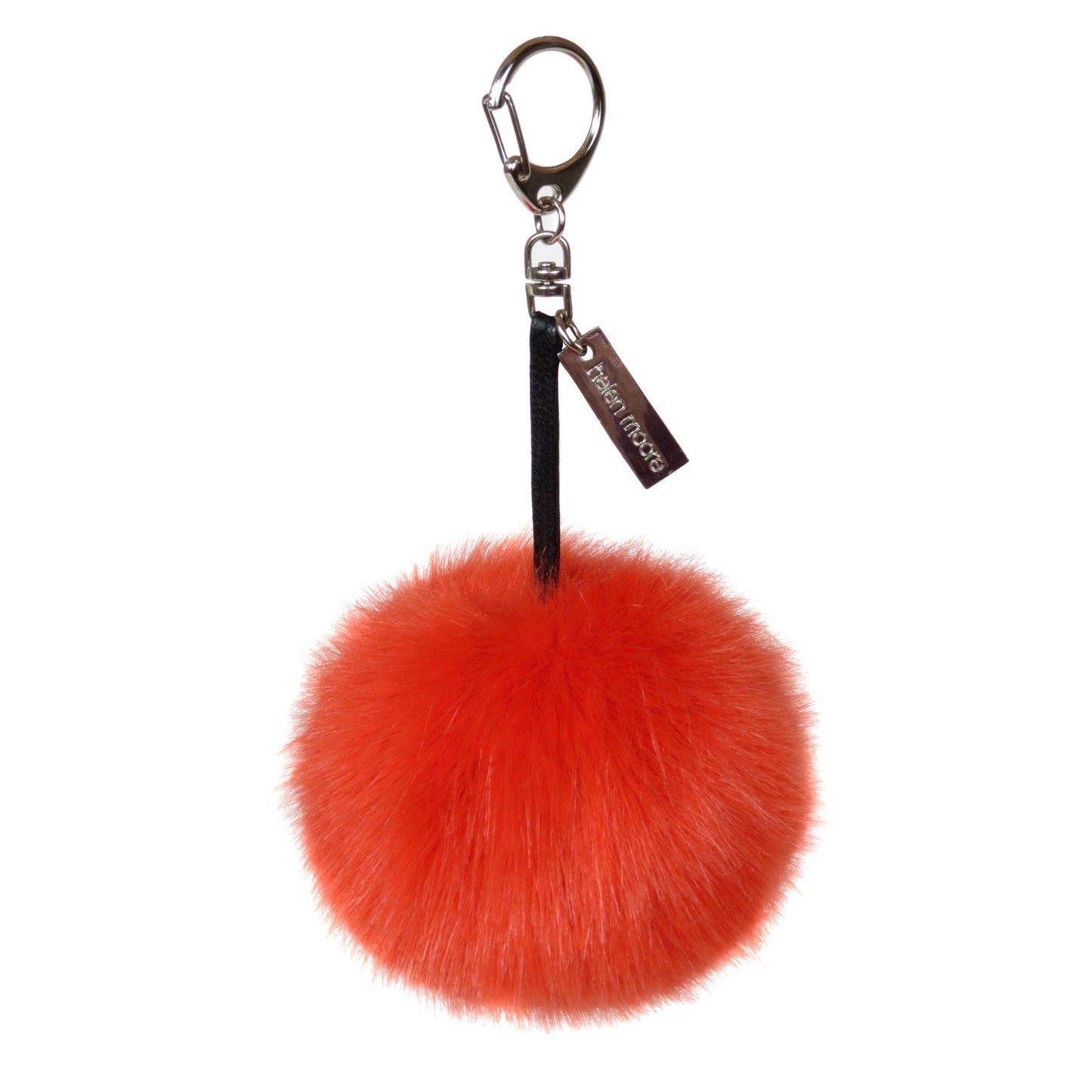Luxury Pom Pom Keyring Charm - Blaze