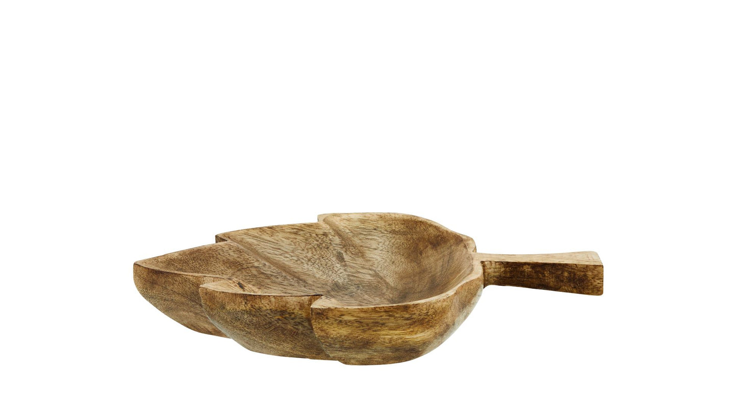Wooden Leaf Dish