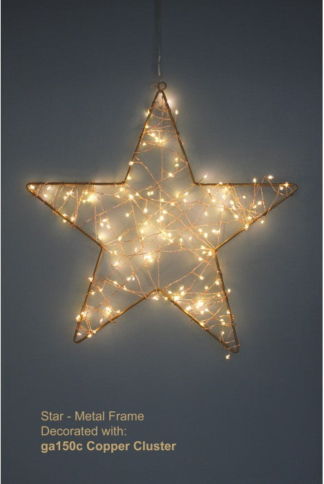 Cluster Copper Light Chain - 7.5m