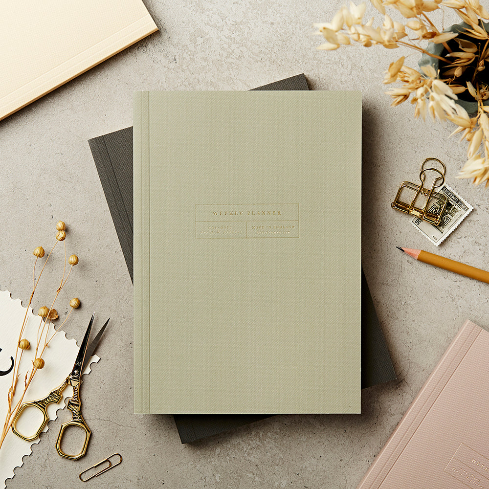 Weekly Planner - Moss Green
