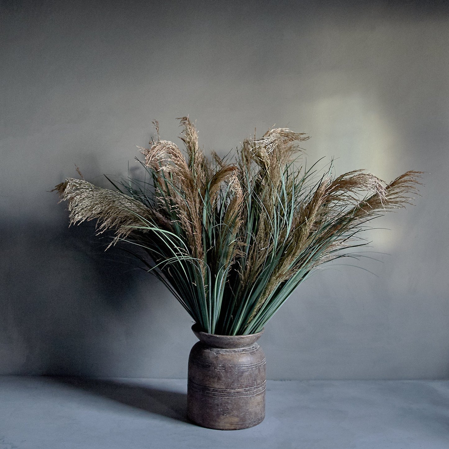 Pampas Grass Faux Stem