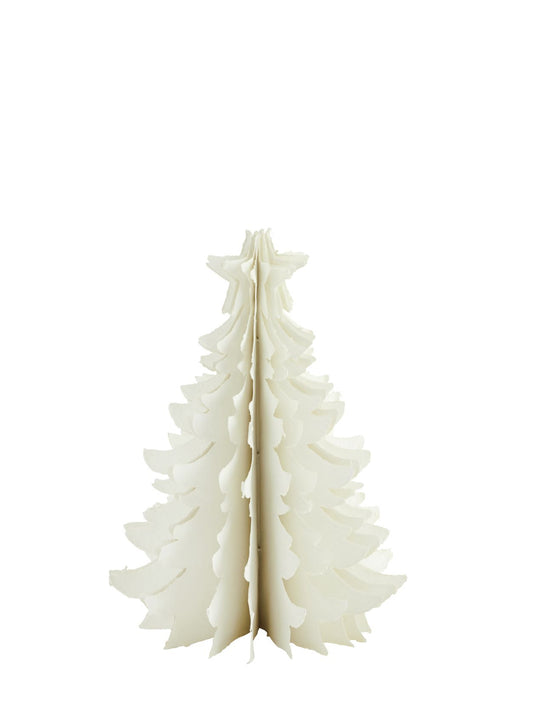 Tall Recycled Cotton Standing Tree - Ivory