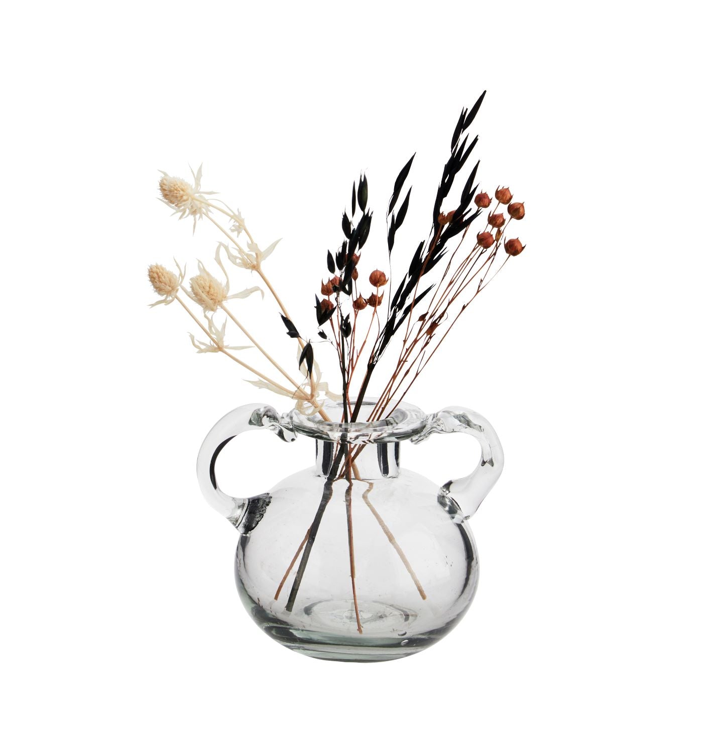 Simple Squat Glass Vase