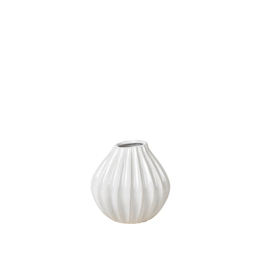 White Onion Vase - Small