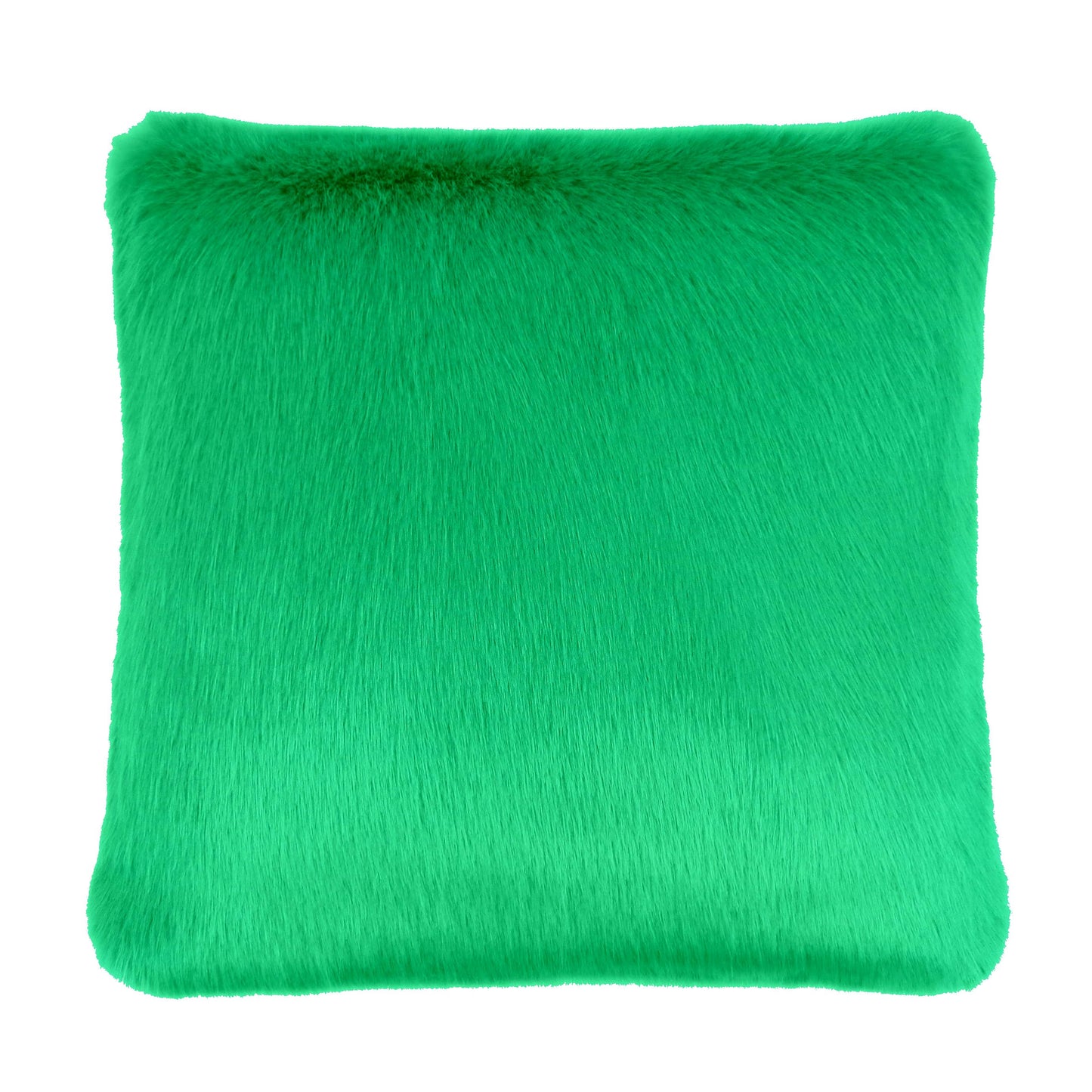 Luxury Faux Fur Cushion - Apple