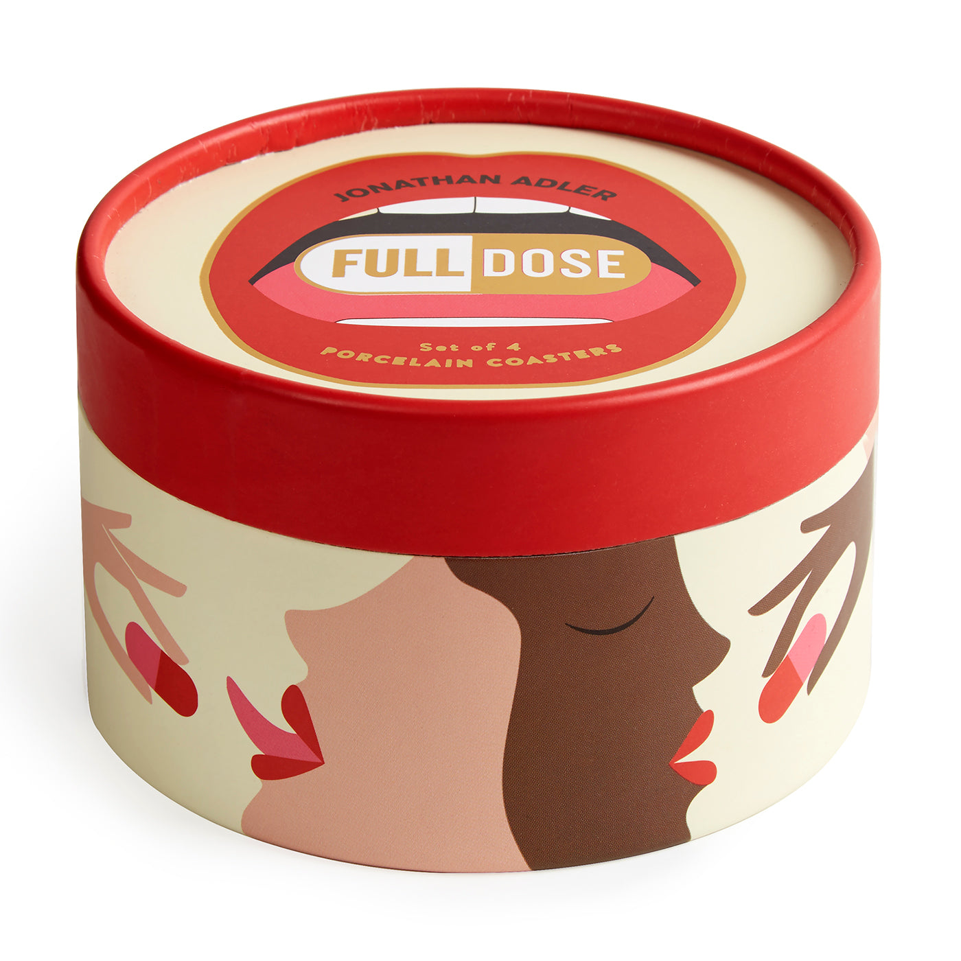 Full Dose Coasters S/4 by Jonathan Adler