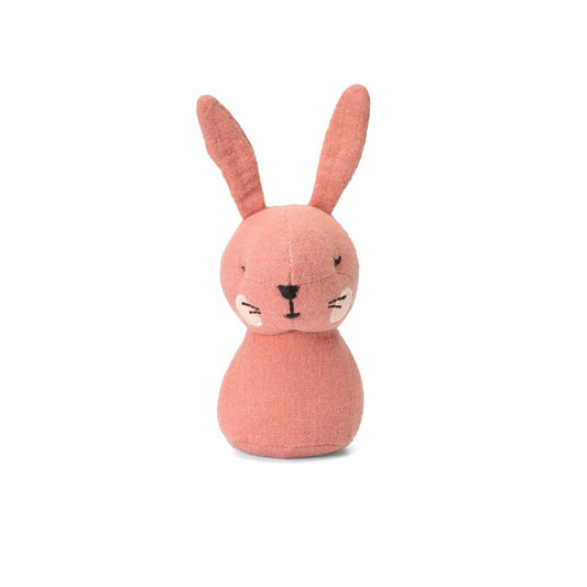 Baby Pink Rabbit Rattle