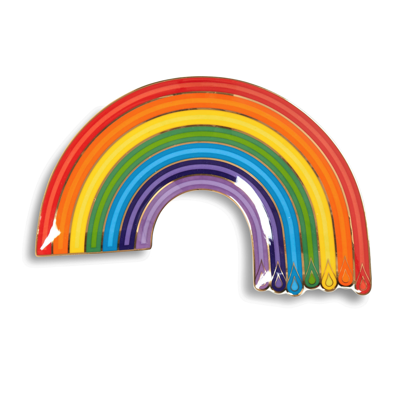 Dripping Rainbow Trinket Dish by Jonathan Adler