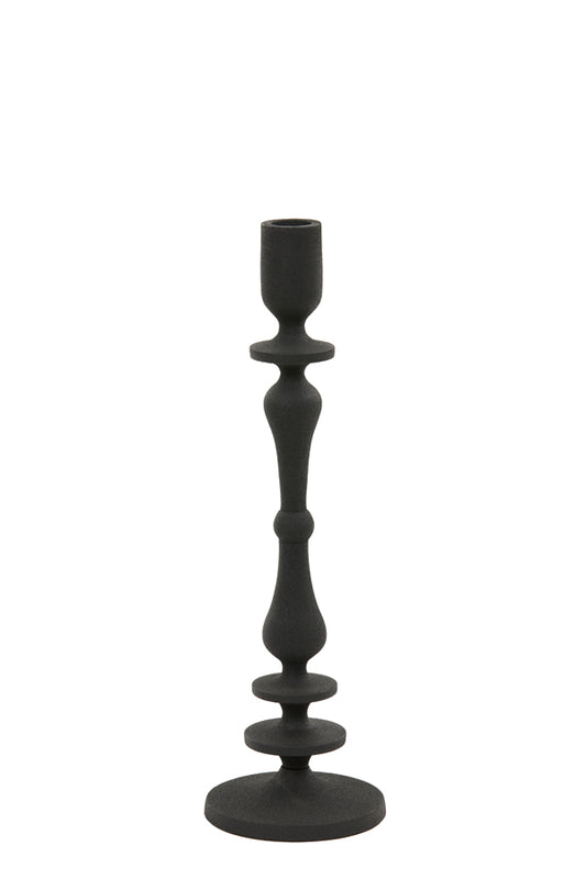 Matt black Candle Holder