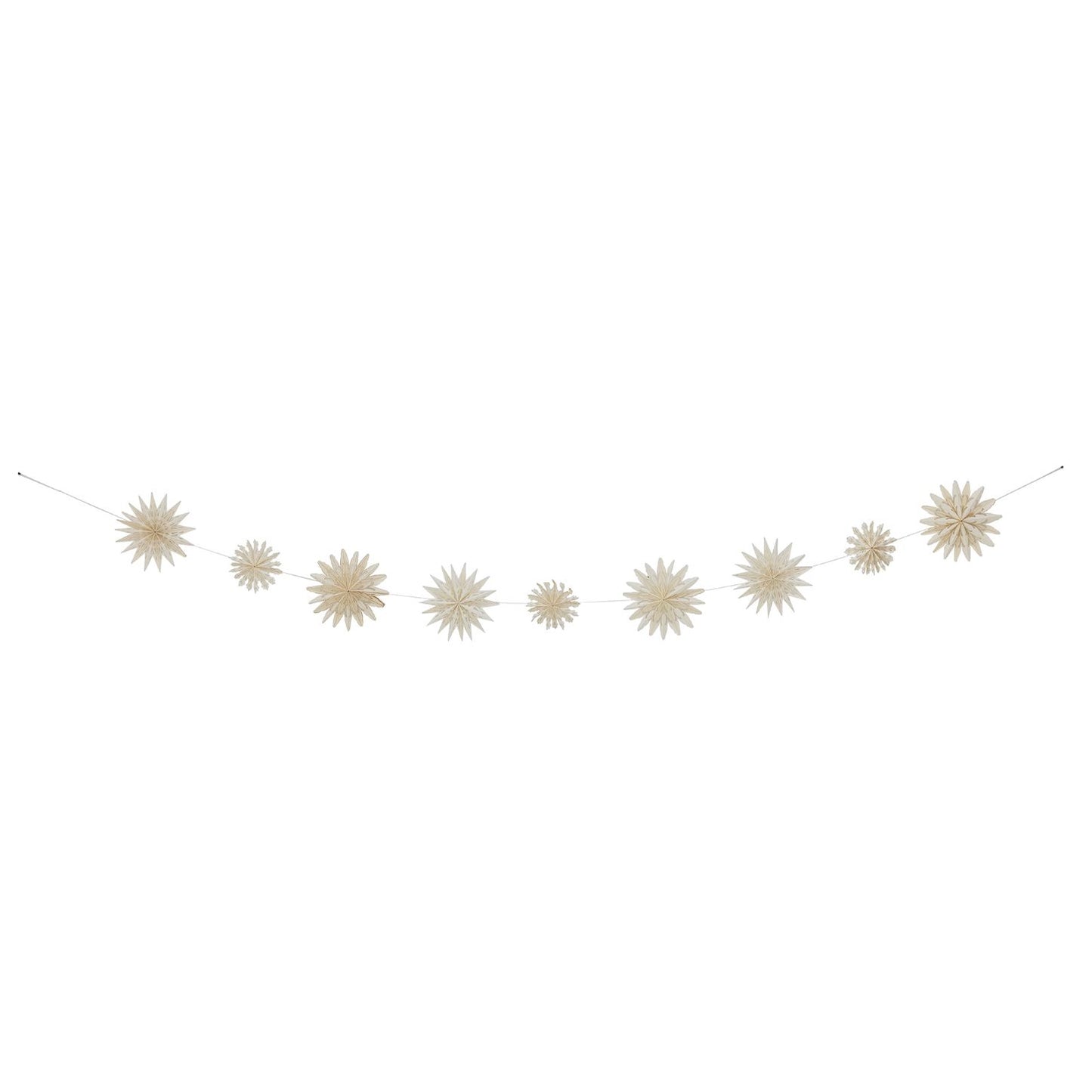 Winter Star Paper Garland