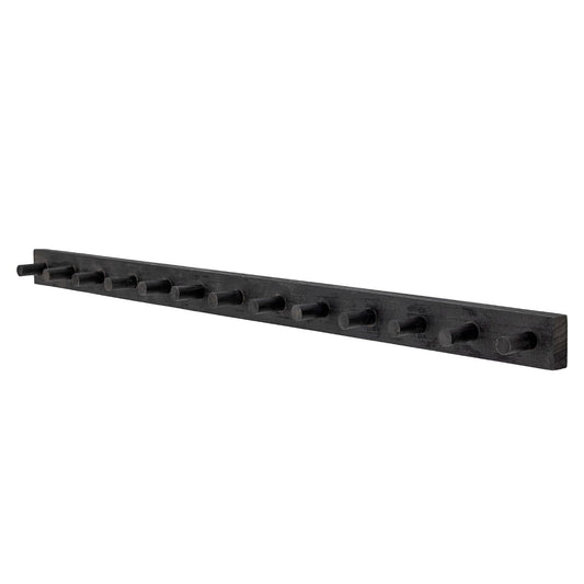 Black Wooden Hooks