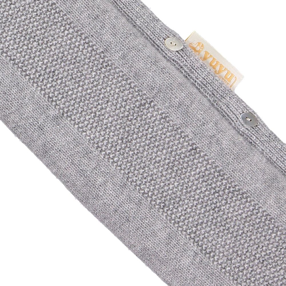 Luxury Grey Cashmere Mix Knit Hot Water Bottle