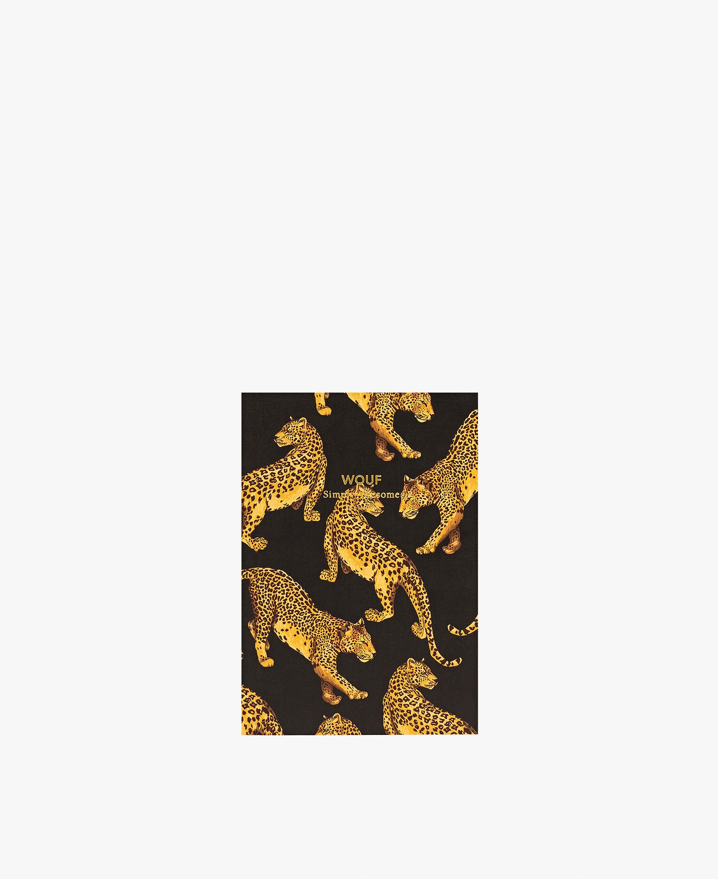 Pocket Notebook 'Black Leopard' A6