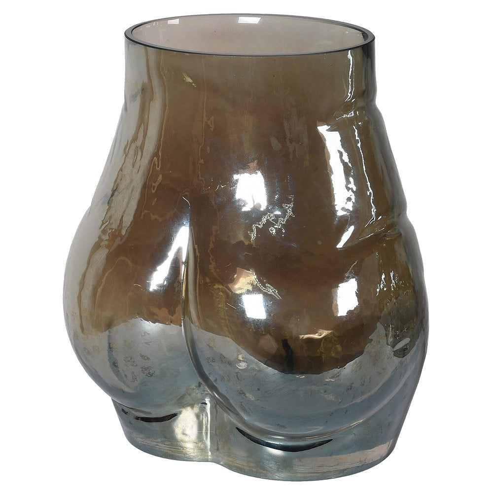 Large Luster Bum Vase