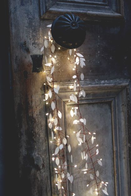 Leaf Cluster Light Chain - Battery Operated