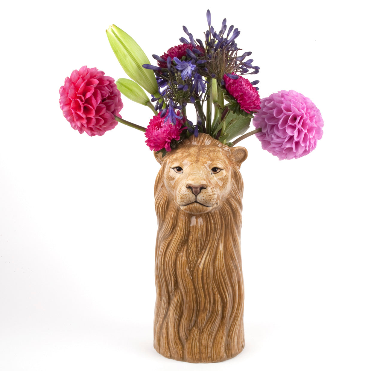 Lion Flower Vase Large