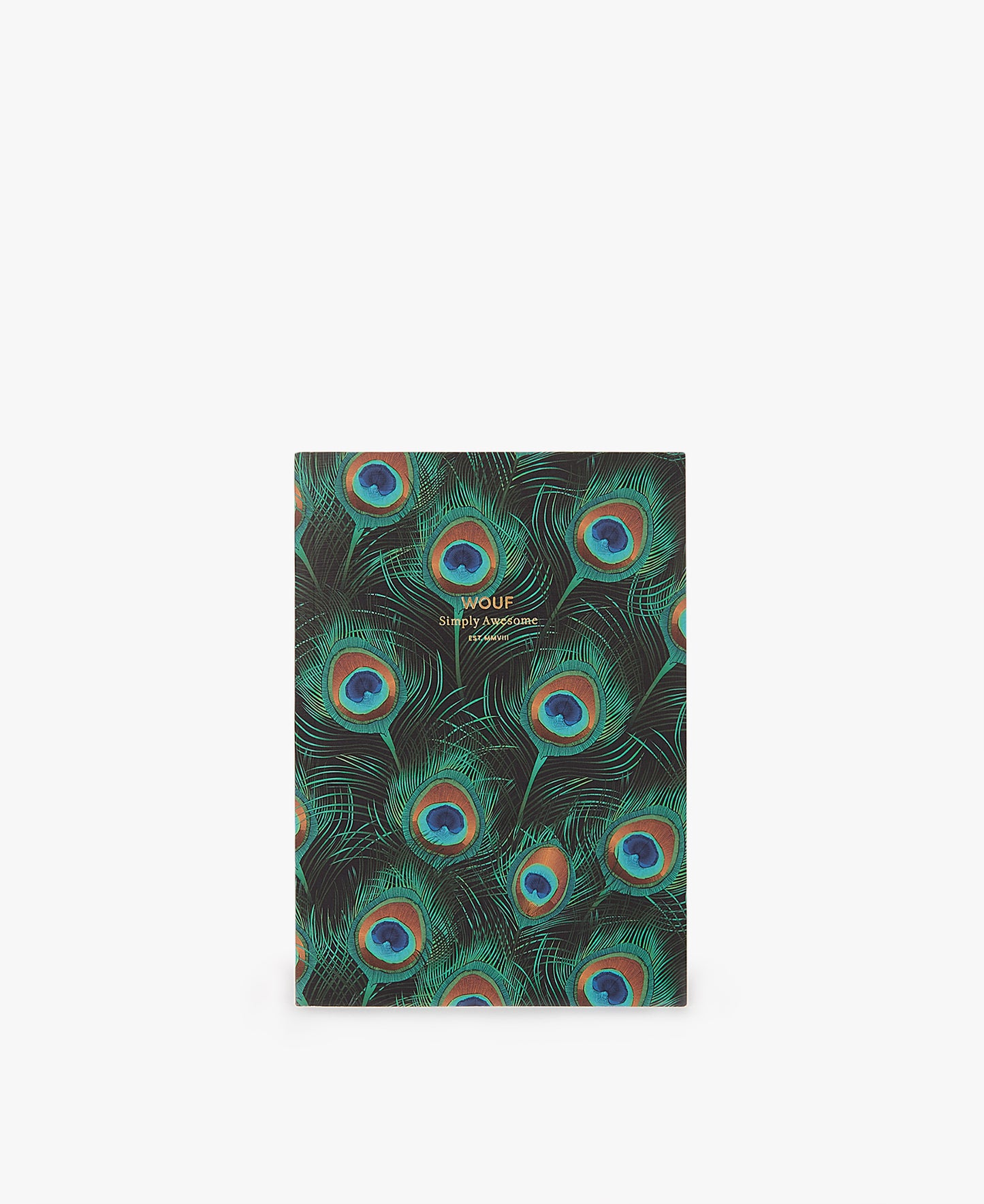 Notebook 'Peacock' A5