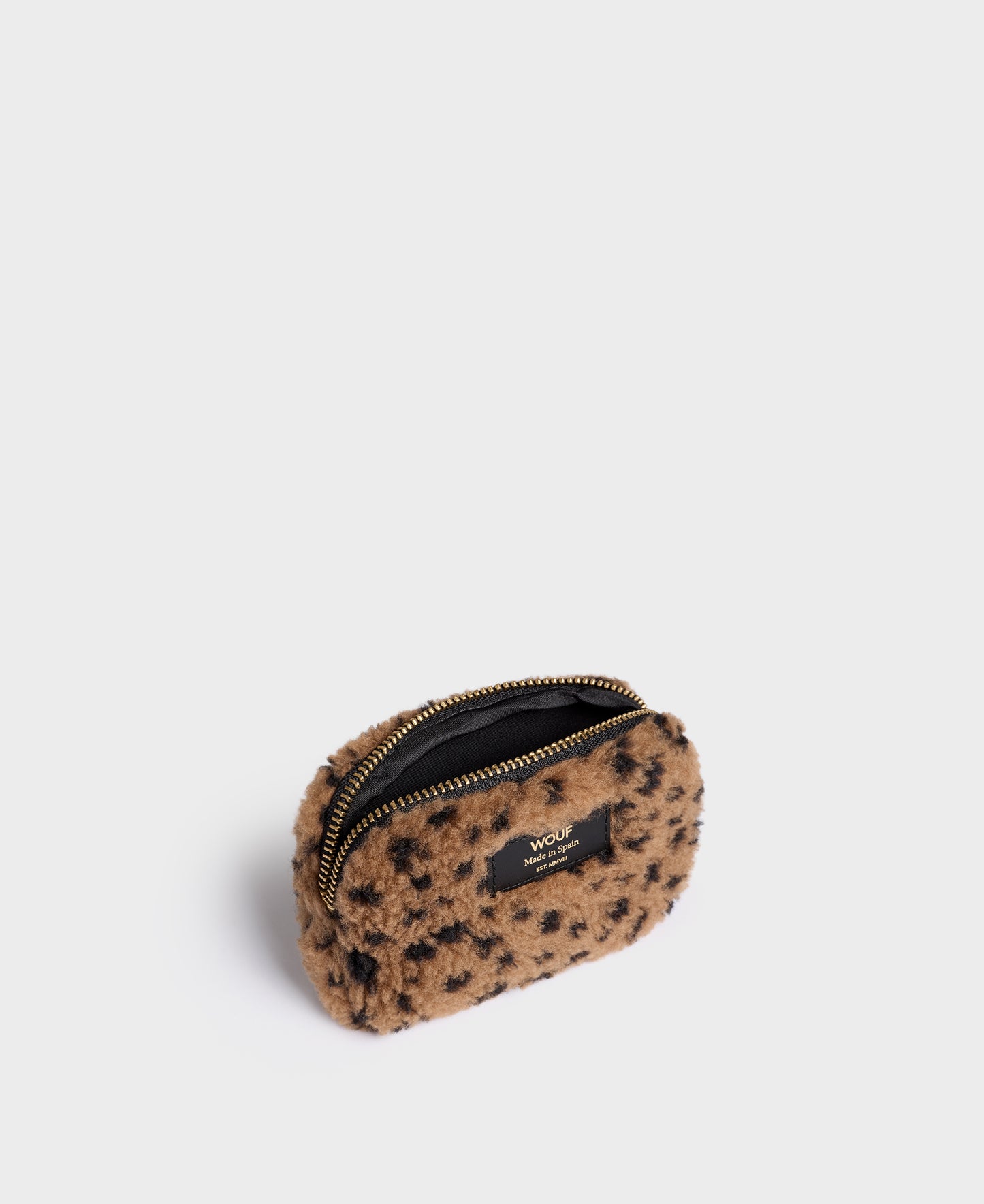 Teddy Coin Purse 'Toffee Leopard’